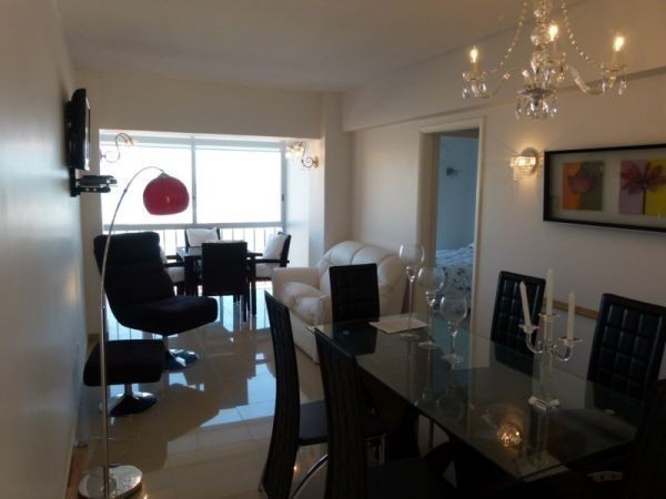 Departamento en alquiler frente a playa brava